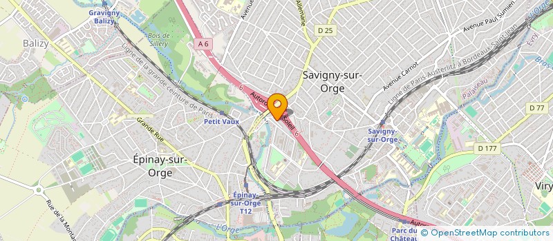 localisation de l'entreprise MADAME SAFIATOU BEAVOGUI à SAVIGNY-SUR-ORGE