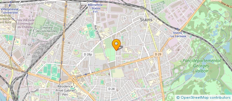 localisation de l'entreprise MADAME SAFIATOU DIALLO à STAINS