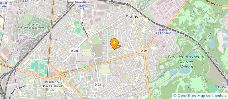 localisation de l'entreprise MADAME SAFIATOU DIARRA à STAINS