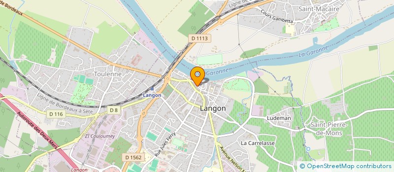 localisation de l'entreprise MADAME SAFIATOU DIARRA SAMAKE  LANGON