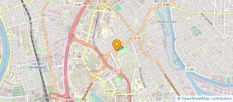 localisation de l'entreprise MADAME SAFIATOU DRAME  CRETEIL