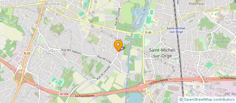 localisation de l'entreprise MADAME SAFIATOU SACKO à LONGPONT-SUR-ORGE
