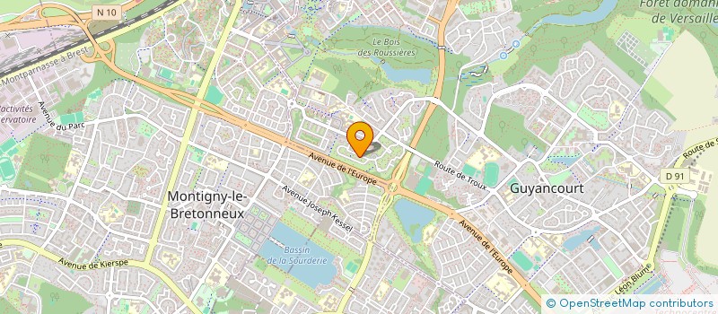 localisation de l'entreprise MADAME SAFIATOU SANGARE  GUYANCOURT