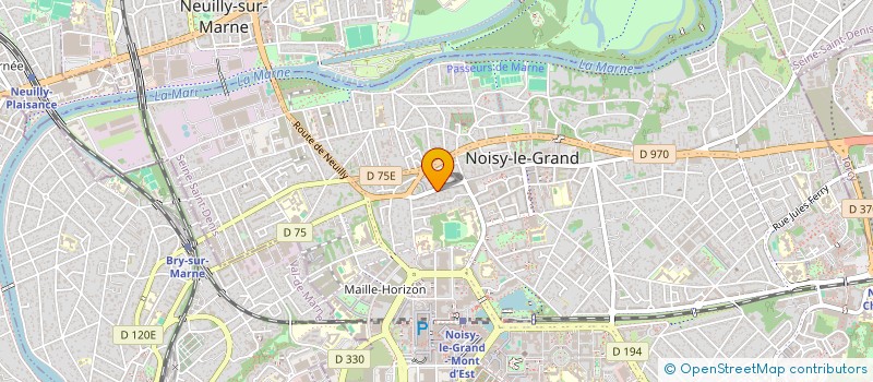 localisation de l'entreprise MADAME SAFIATOU SOKONA à NOISY-LE-GRAND