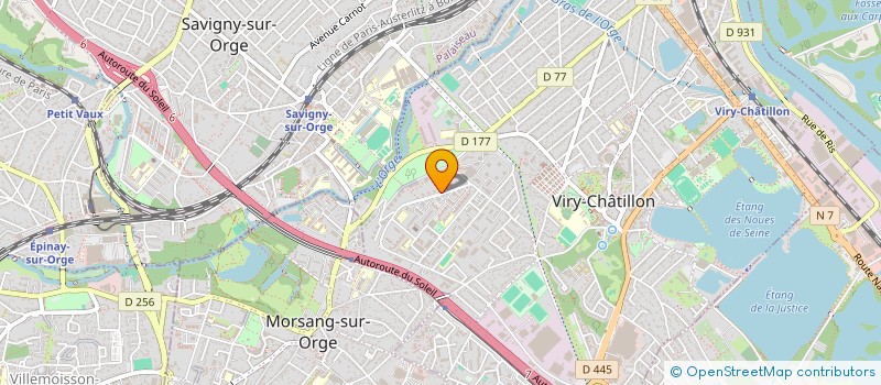 localisation de l'entreprise MADAME SAFIATOU TRAORE à VIRY CHATILLON
