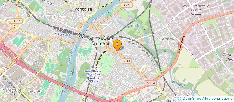 localisation de l'entreprise MADAME SAFIATOU TRAORE à SAINT-OUEN-L'AUMONE