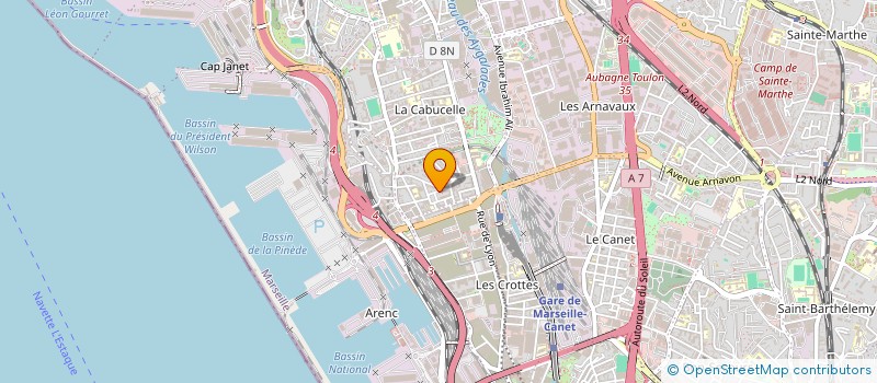 localisation de l'entreprise MADAME SAFIDA SAID à MARSEILLE
