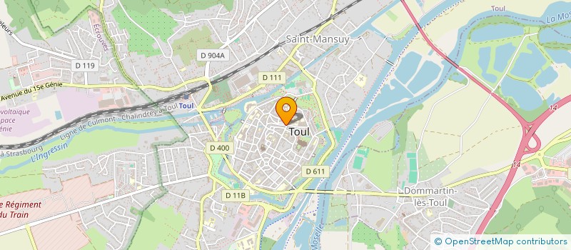 localisation de l'entreprise MADAME SAFIETA KOALA  TOUL