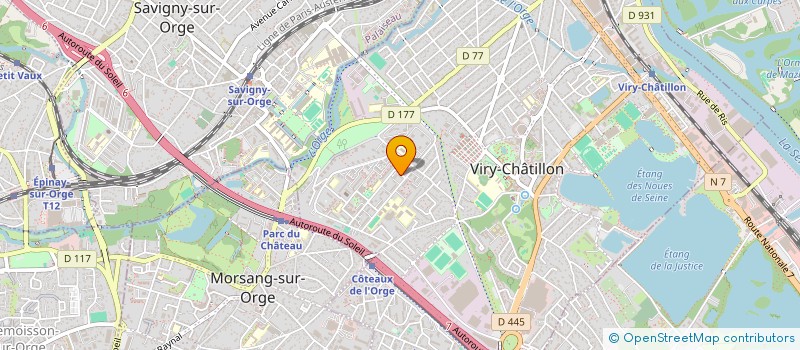 localisation de l'entreprise MADAME SAFIETOU NDIAYE à VIRY-CHATILLON