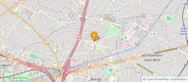 localisation de l'entreprise MADAME SAFILATOU DEH  BONDY