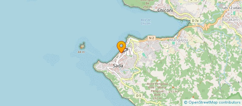 localisation de l'entreprise MADAME SAFINA MOEGNI à SADA