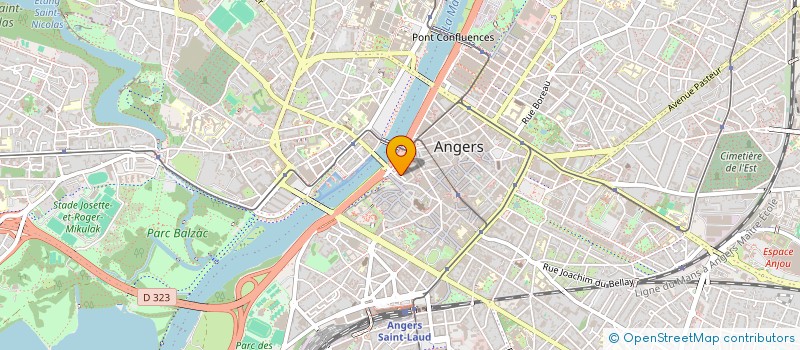 localisation de l'entreprise MADAME SAFIYA ABDESSELAM à ANGERS