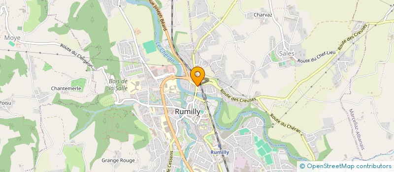 localisation de l'entreprise MADAME SAFIYA MOUTIE SOURAMA  RUMILLY