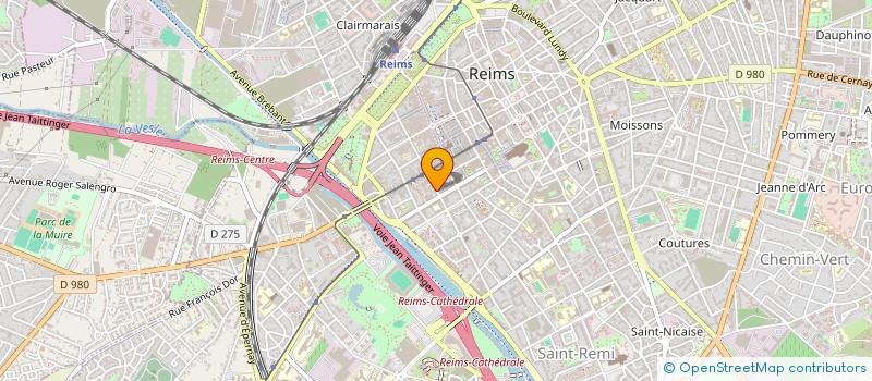 localisation de l'entreprise MADAME SAFIYA RADOUANE  REIMS