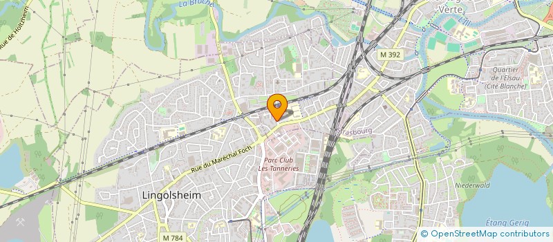 localisation de l'entreprise MADAME SAFIYE CINAR à STRASBOURG