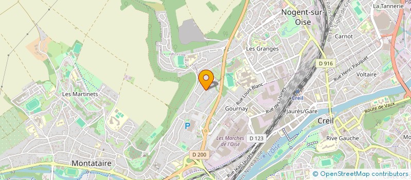 localisation de l'entreprise MADAME SAFIYE CIRIK  MONTATAIRE