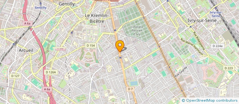 localisation de l'entreprise MADAME SAFORA SANOGO à VILLEJUIF