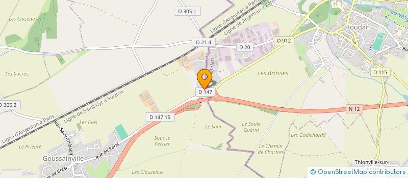 localisation de l'entreprise MADAME SAFTA ALDEA à GOUSSAINVILLE