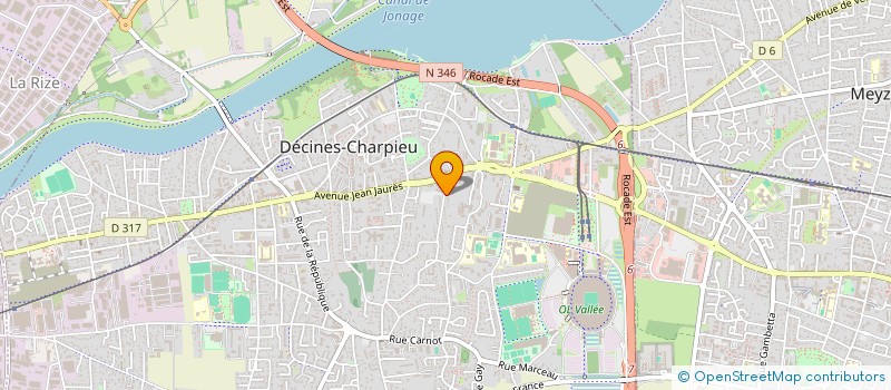 localisation de l'entreprise MADAME SAFWA MOHAMED ZAKIR HUSAIN  DECINES-CHARPIEU