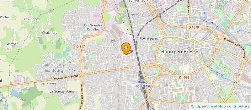 localisation de l'entreprise MADAME SAFYIA MEZIANI à BOURG-EN-BRESSE