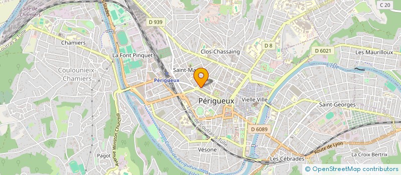 localisation de l'entreprise MADAME SAHAR ABBAS ZADEH GHANAVATI  PERIGUEUX