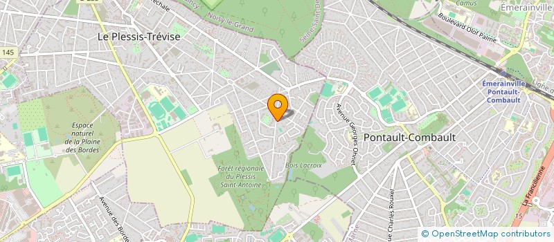 localisation de l'entreprise MADAME SAHAR ABBASI  LE PLESSIS-TREVISE