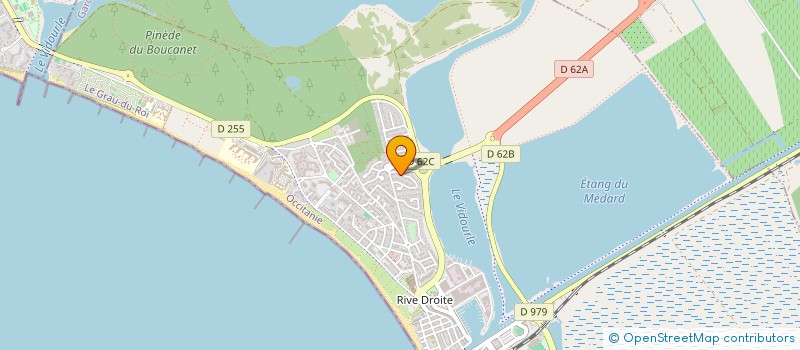 localisation de l'entreprise MADAME SAHAR AMER  LE GRAU-DU-ROI