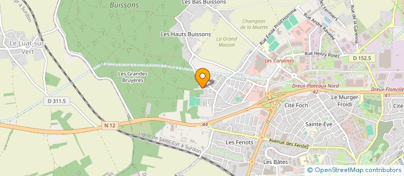 localisation de l'entreprise MADAME SAHAR BEN DAHMANI à DREUX