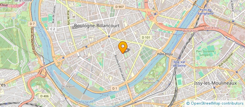 localisation de l'entreprise MADAME SAHAR EL ADLI à BOULOGNE-BILLANCOURT