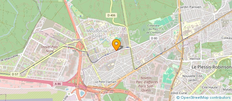 localisation de l'entreprise MADAME SAHAR EL AOUD  MEUDON