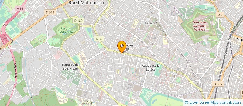 localisation de l'entreprise MADAME SAHAR SABER à RUEIL-MALMAISON