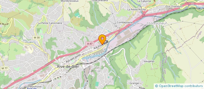 localisation de l'entreprise MADAME SAHAR ZEGHIDI à RIVE-DE-GIER