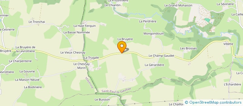 localisation de l'entreprise MADAME SAHARA MEBAREK  SAINT LEONARD DES BOIS