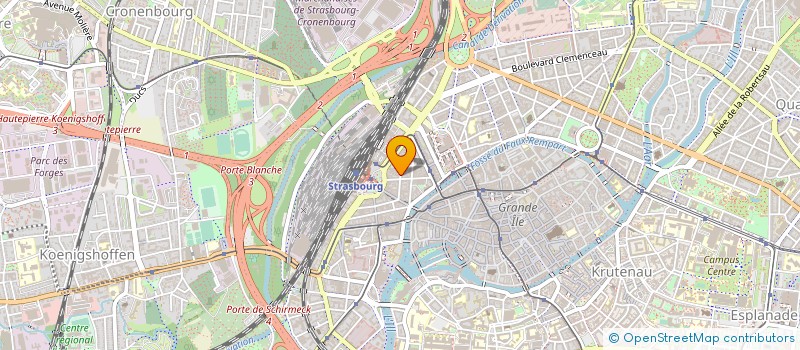 localisation de l'entreprise MADAME SAHARA OUSMENE à STRASBOURG