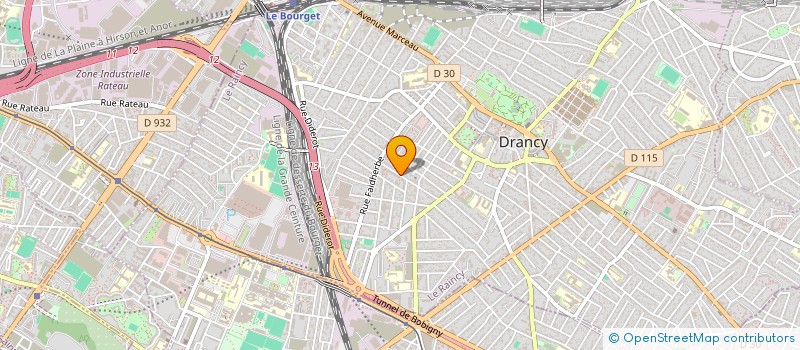 localisation de l'entreprise MADAME SAHDIA ICHOU  DRANCY