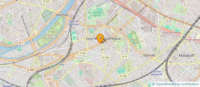 localisation de l'entreprise MADAME SAHEDA NAAM à ISSY-LES-MOULINEAUX