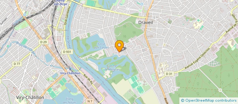 localisation de l'entreprise MADAME SAHEILA ISMALDJEE à DRAVEIL