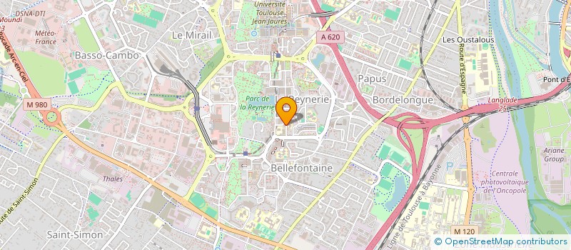 localisation de l'entreprise MADAME SAHNOUNIA HAMIDA BOUCHERIHA à TOULOUSE