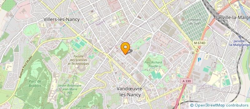 localisation de l'entreprise MADAME SAHOLY RANALISOA ROBEL à VANDŒUVRE-LES-NANCY