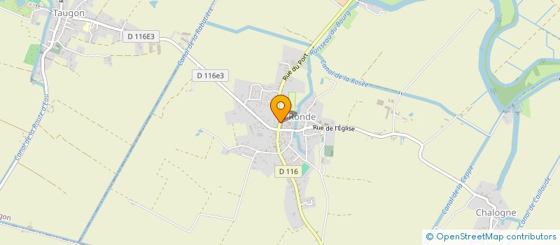 localisation de l'entreprise MADAME SAHONDRA RAZANADRAKOTO  LA RONDE