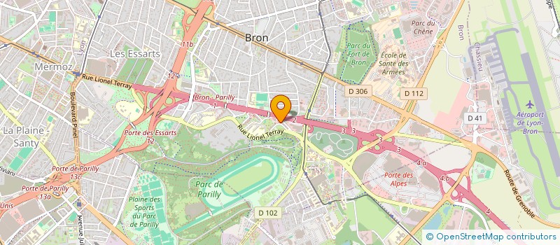 localisation de l'entreprise MADAME SAHRA ABUKAR ADDOW  BRON