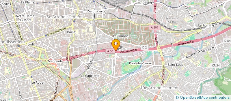 localisation de l'entreprise MADAME SAHRA BELAGHA MOSTEFA à MARSEILLE
