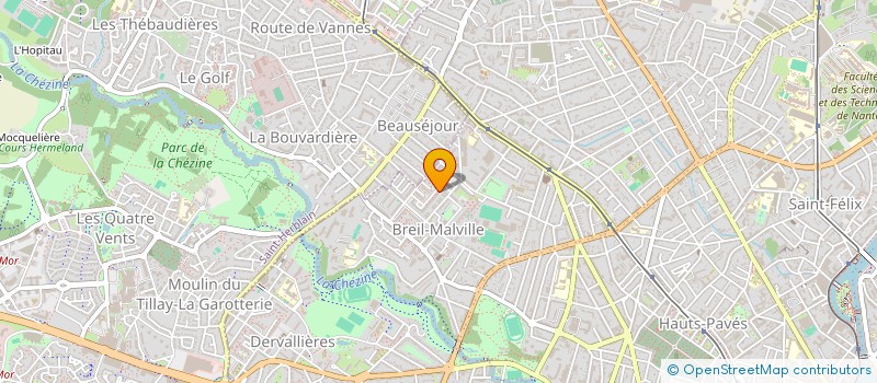 localisation de l'entreprise MADAME SAHRA BENDRIS à NANTES