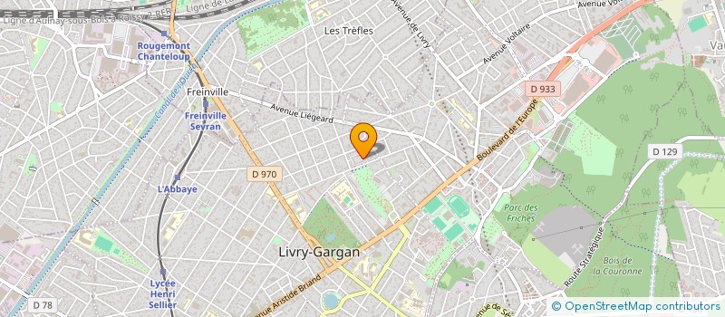 localisation de l'entreprise MADAME SAHRA DJELOUAH à LIVRY-GARGAN