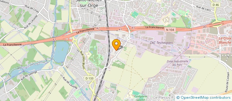 localisation de l'entreprise MADAME SAHRA FEKIH HASSEN à BRETIGNY-SUR-ORGE