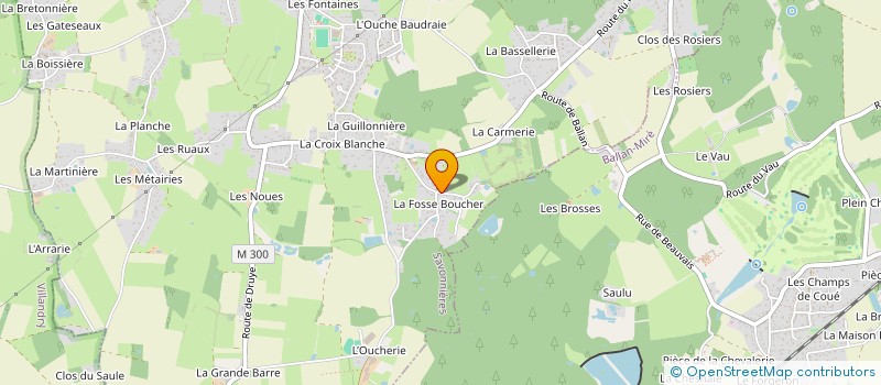 localisation de l'entreprise MADAME SAHRA HAFIANE  SAVONNIERES