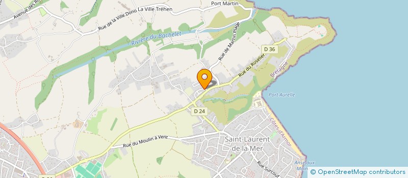 localisation de l'entreprise MADAME SAHRA LE GALLAIS  PLERIN