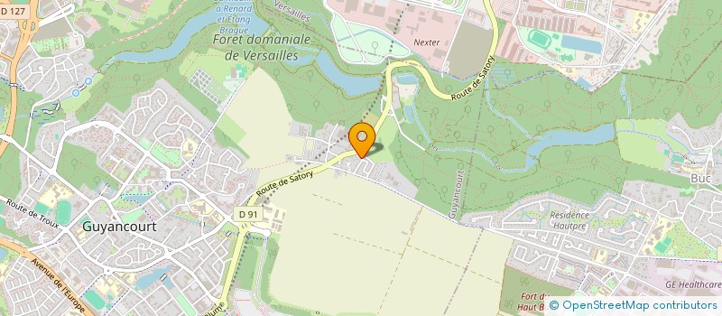 localisation de l'entreprise MADAME SAHRA LOTENS  GUYANCOURT