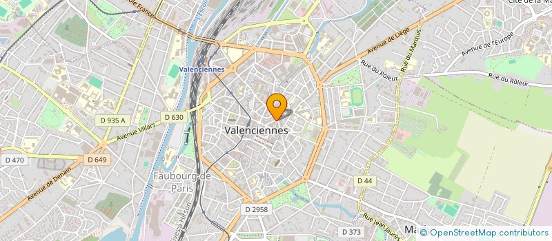 localisation de l'entreprise MADAME SAHRA MARHNI à VALENCIENNES