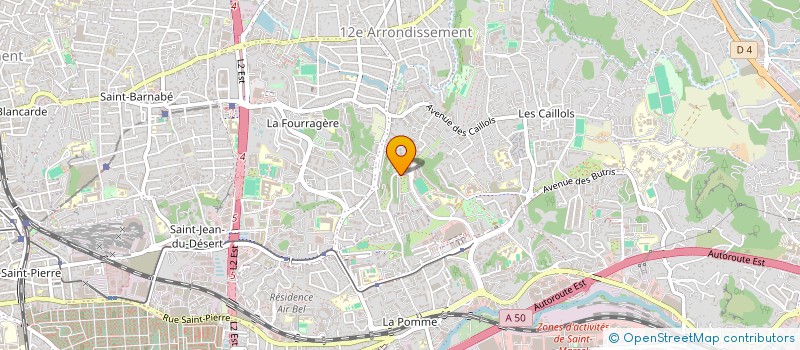 localisation de l'entreprise MADAME SAHRA MESTOUR à MARSEILLE